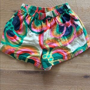 Colorful Linen Shorts by Billabong “Mamiwata” Collection